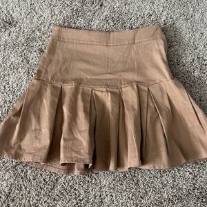 Elegant Brown Women's Skirt
